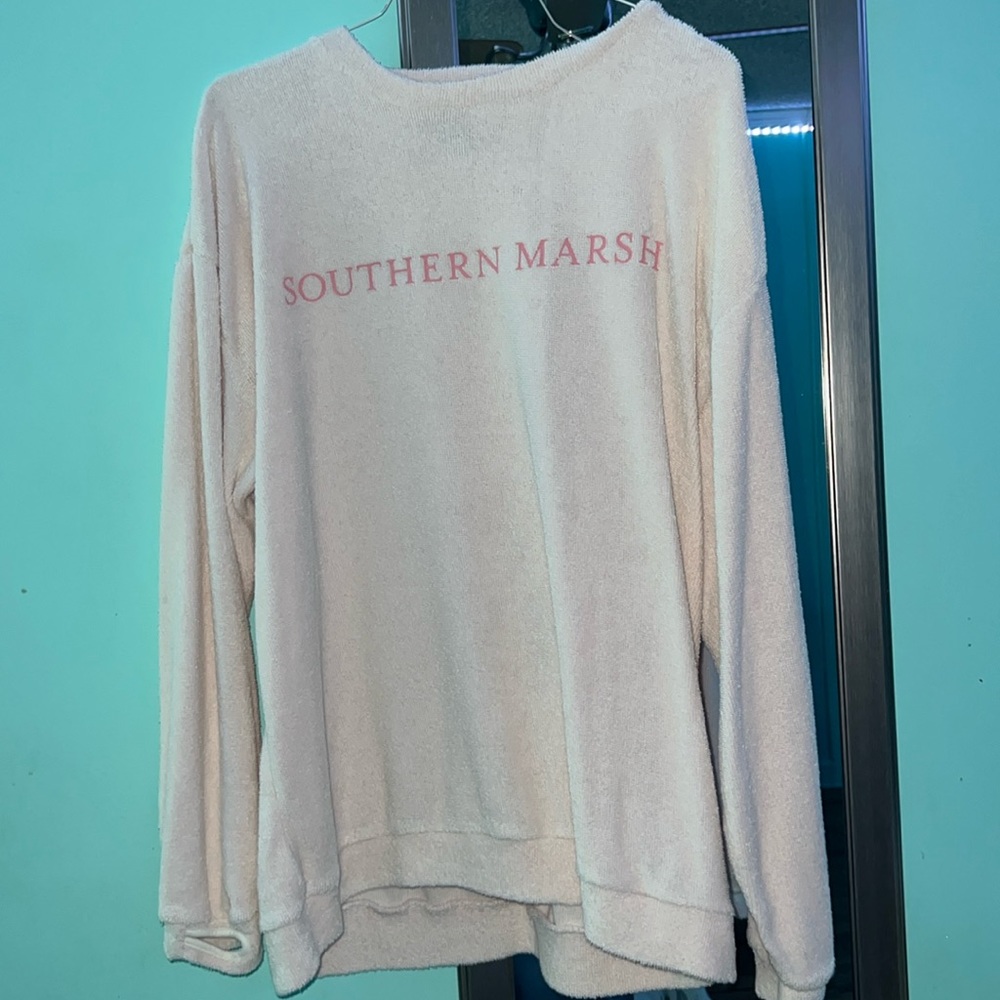 southern marsh sunday morning sweater